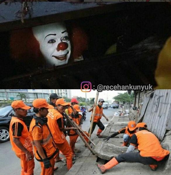 Meme Pennywise Indonesia