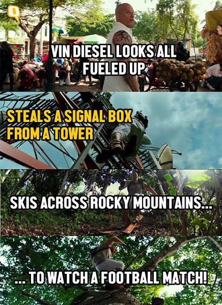Meme Vin Diesel XXX Xander Cage